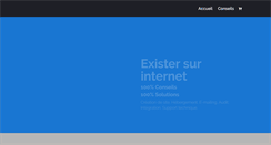 Desktop Screenshot of exister-sur-internet.com